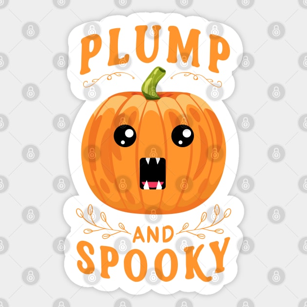 Plump and spooky Halloween Sticker by HamilcArt